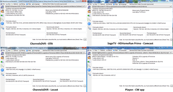 Recording Formats and Quality