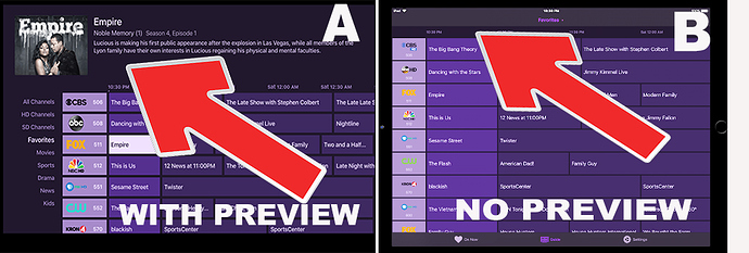 Channels Guide W Preview AB