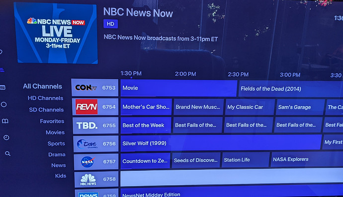 NBC disappeared