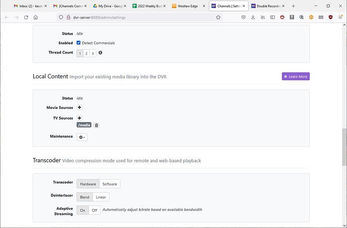 Local Content Screenshot