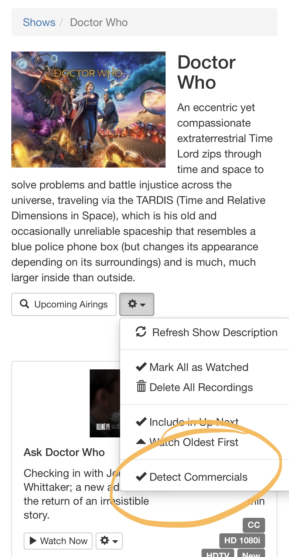 Commerical Skipping? Channels DVR Server Channels Community