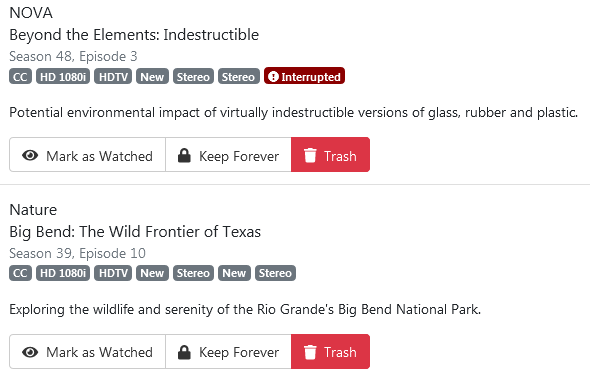 Screenshot_2021-02-10 Channels DVR tags doubled